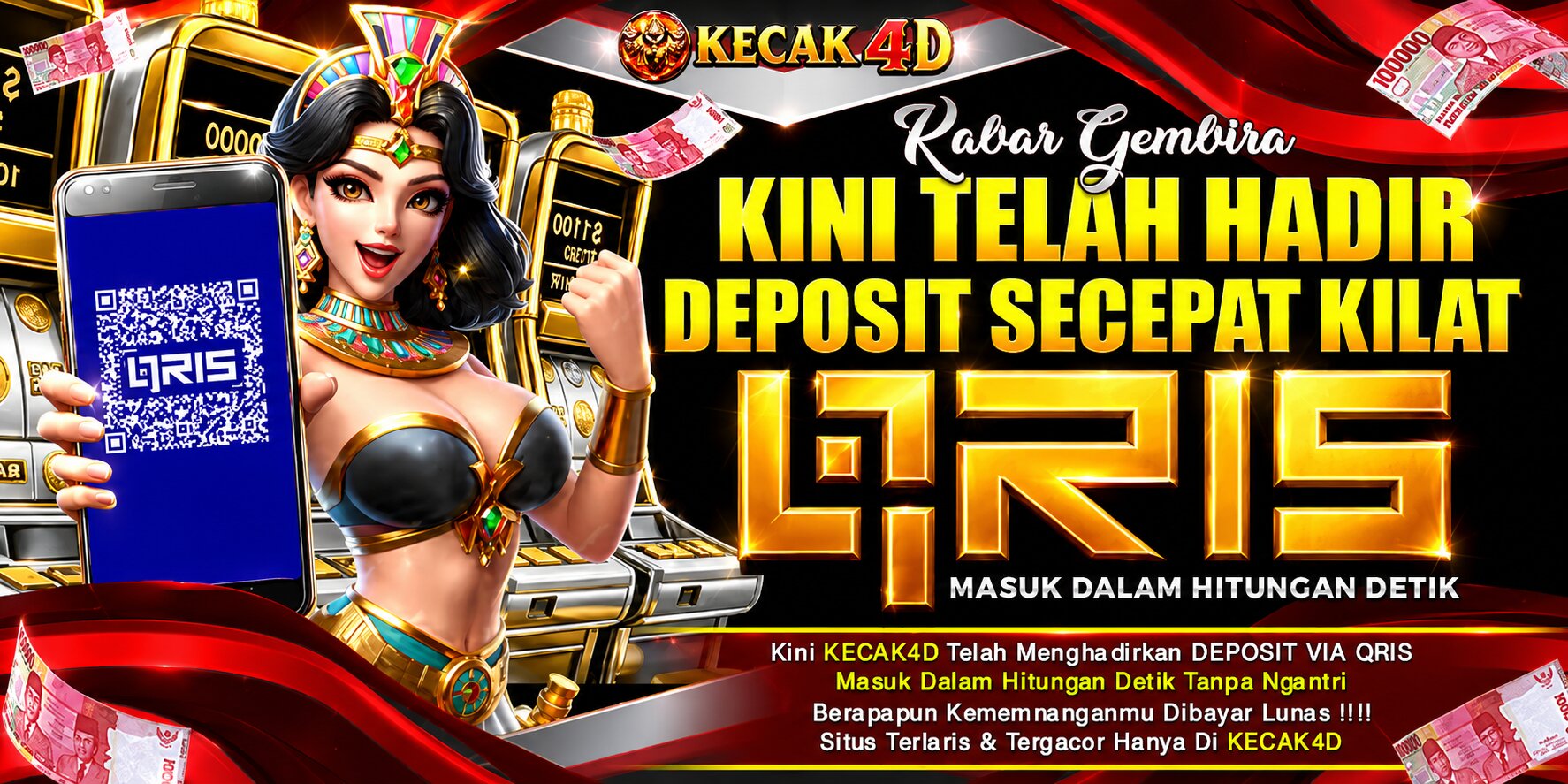 Banner Pop Up KECAK4D